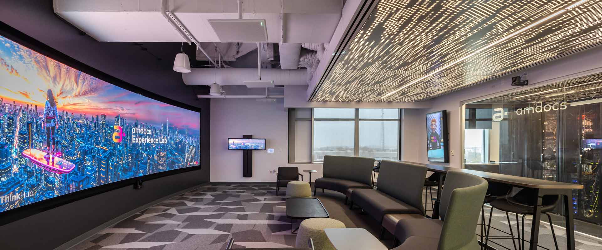 Amdocs Experience Lab - TV Room